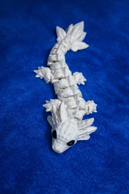 Cute Crystal Axolotl Flexi